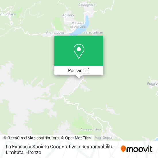 Mappa La Fanaccia Società Cooperativa a Responsabilità Limitata
