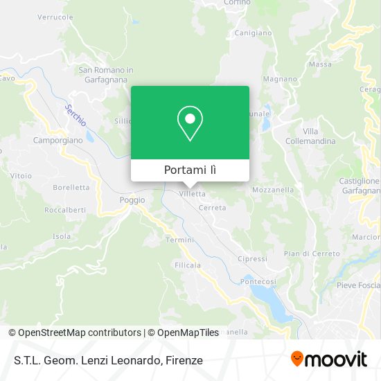 Mappa S.T.L. Geom. Lenzi Leonardo