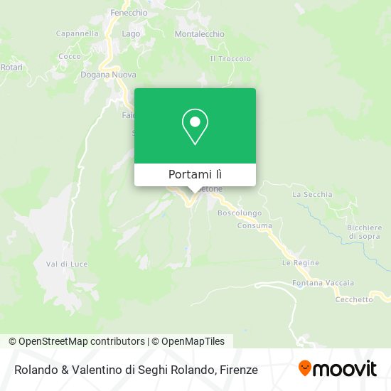 Mappa Rolando & Valentino di Seghi Rolando