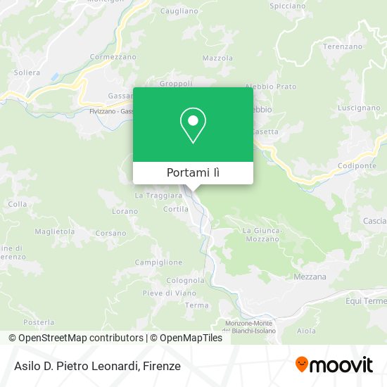 Mappa Asilo D. Pietro Leonardi