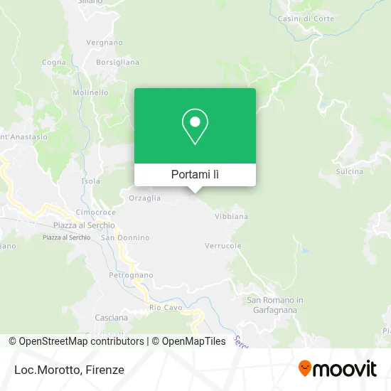 Mappa Loc.Morotto