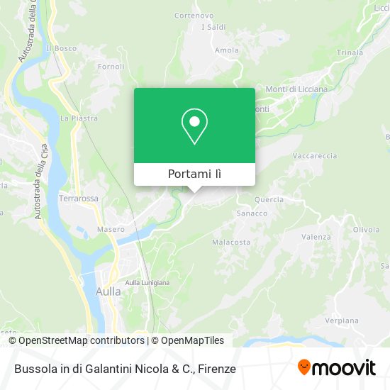 Mappa Bussola in di Galantini Nicola & C.