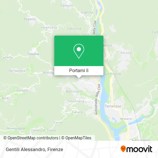 Mappa Gentili Alessandro