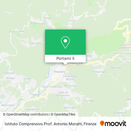 Mappa Istituto Comprensivo Prof. Antonio Moratti