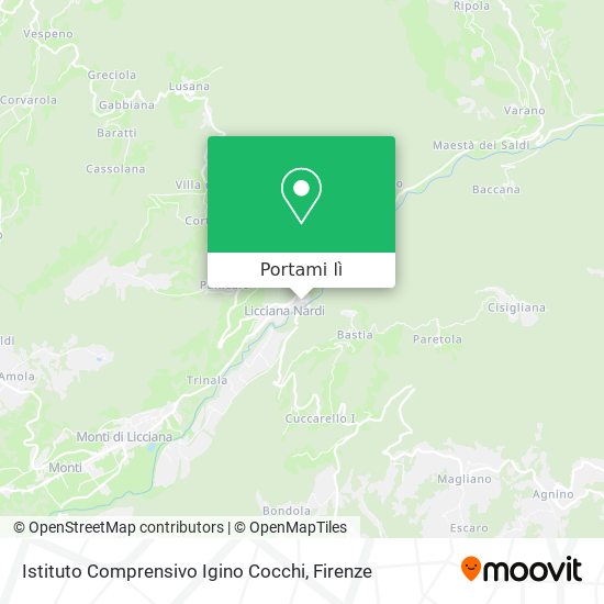Mappa Istituto Comprensivo Igino Cocchi