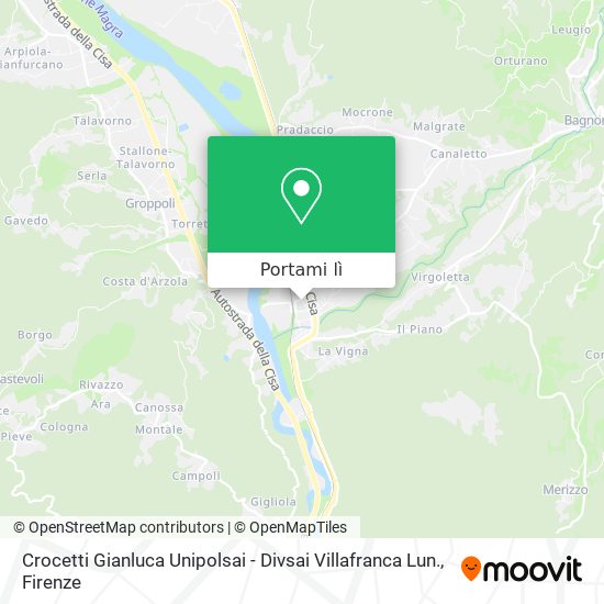 Mappa Crocetti Gianluca Unipolsai - Divsai Villafranca Lun.