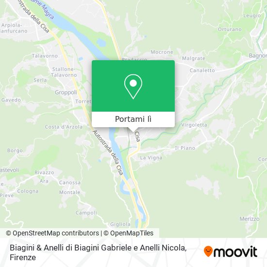 Mappa Biagini & Anelli di Biagini Gabriele e Anelli Nicola