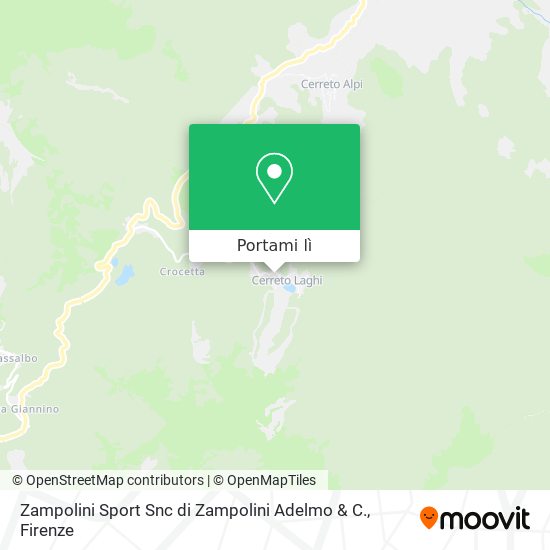 Mappa Zampolini Sport Snc di Zampolini Adelmo & C.