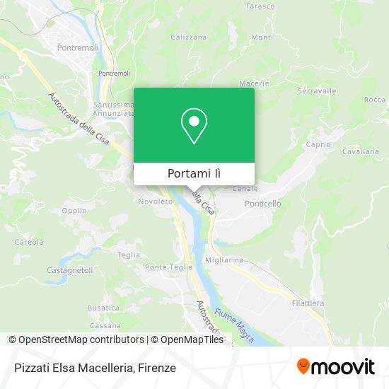 Mappa Pizzati Elsa Macelleria