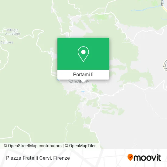 Mappa Piazza Fratelli Cervi