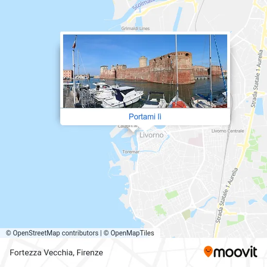 Mappa Fortezza Vecchia