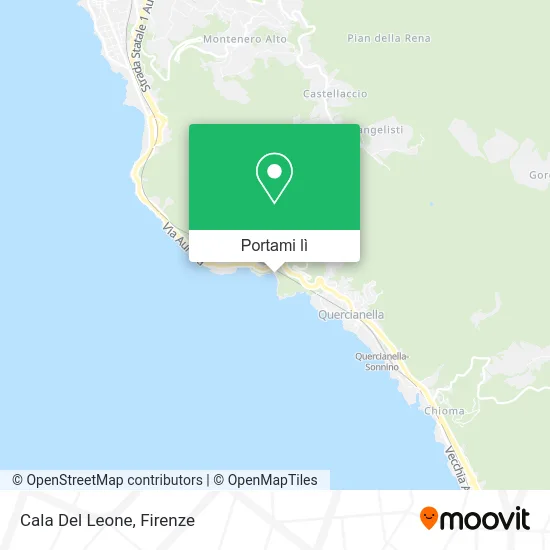 Mappa Cala Del Leone