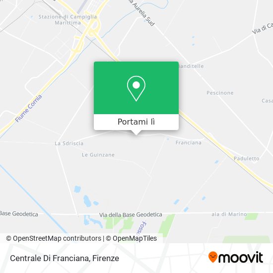 Mappa Centrale Di Franciana