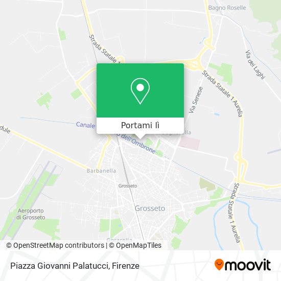 Mappa Piazza Giovanni Palatucci