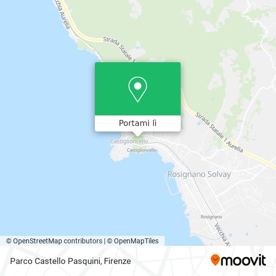 Mappa Parco Castello Pasquini