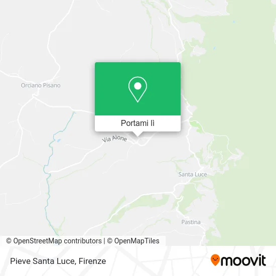 Mappa Pieve Santa Luce