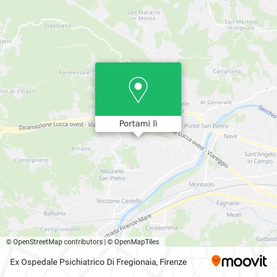 Mappa Ex Ospedale Psichiatrico Di Fregionaia