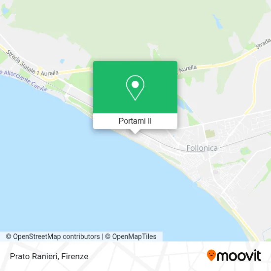 Mappa Prato Ranieri