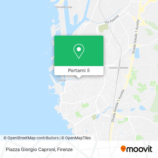 Mappa Piazza Giorgio Caproni