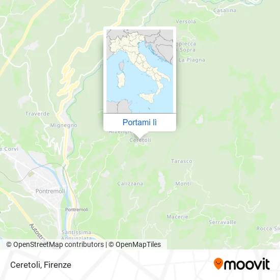 Mappa Ceretoli