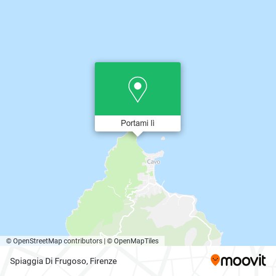 Mappa Spiaggia Di Frugoso