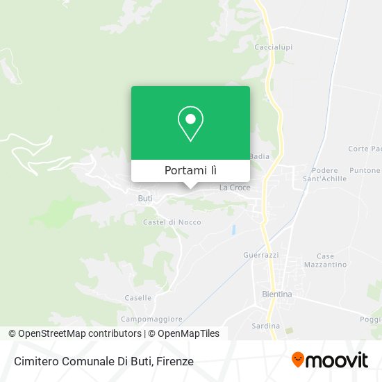 Mappa Cimitero Comunale Di Buti