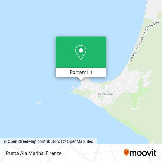 Mappa Punta Ala Marina