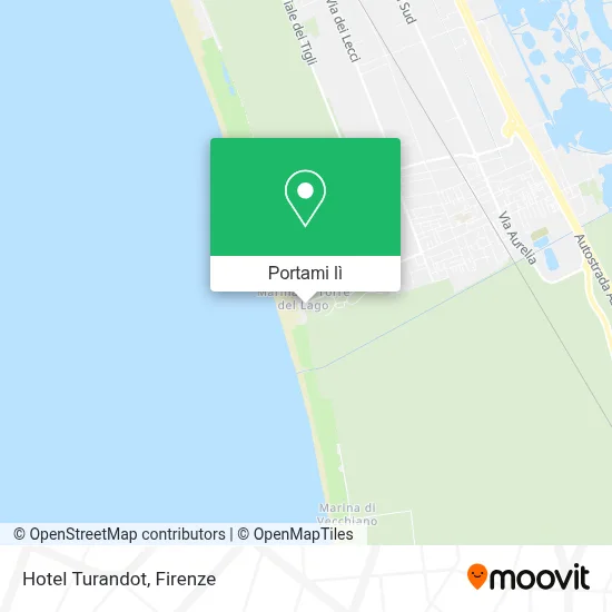 Mappa Hotel Turandot