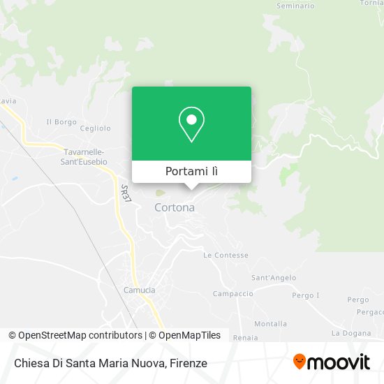 Mappa Chiesa Di Santa Maria Nuova