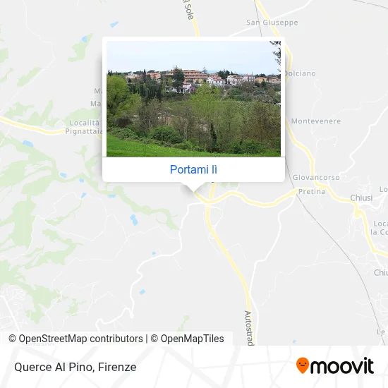 Mappa Querce Al Pino