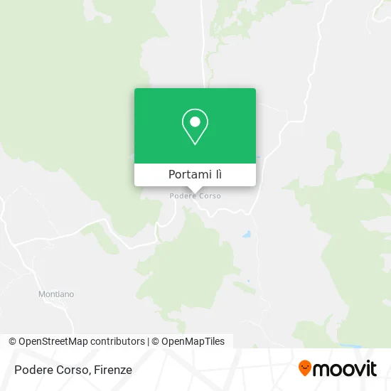 Mappa Podere Corso