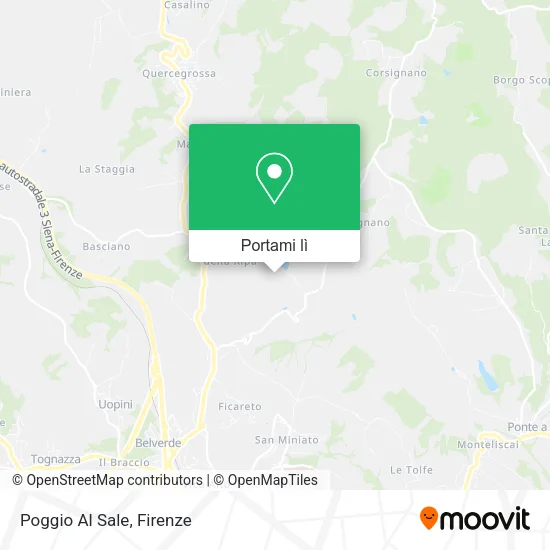 Mappa Poggio Al Sale