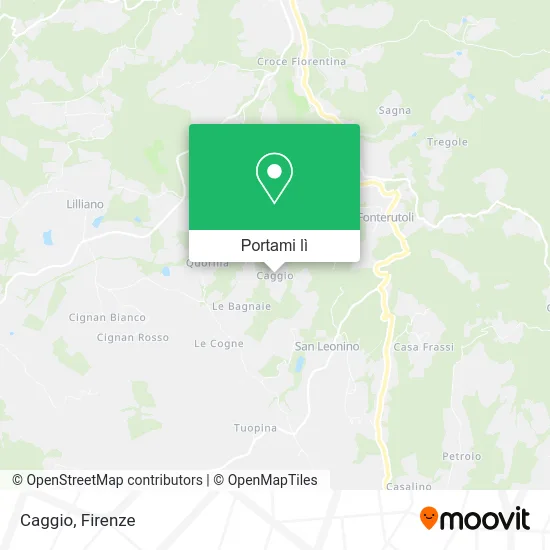 Mappa Caggio