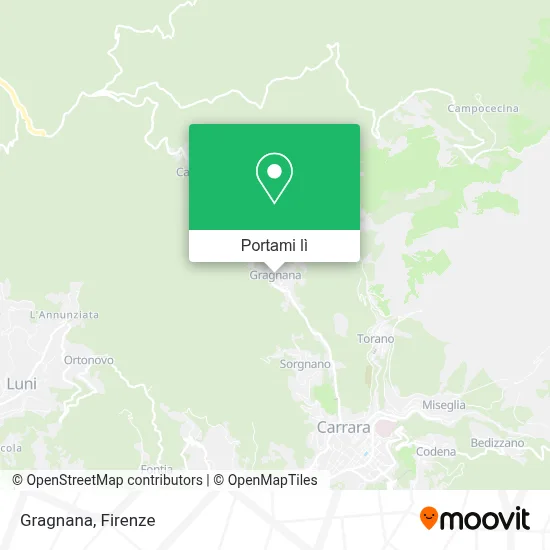 Mappa Gragnana