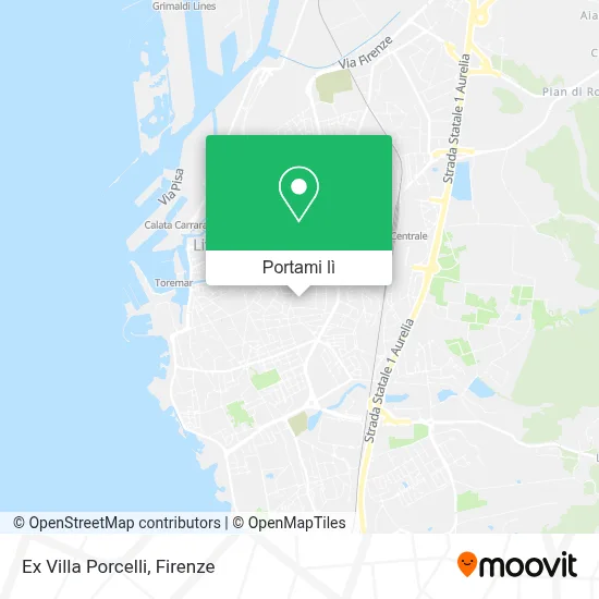 Mappa Ex Villa Porcelli