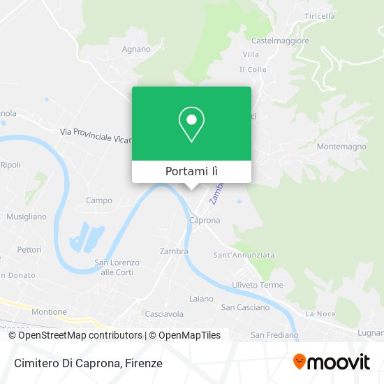 Mappa Cimitero Di Caprona