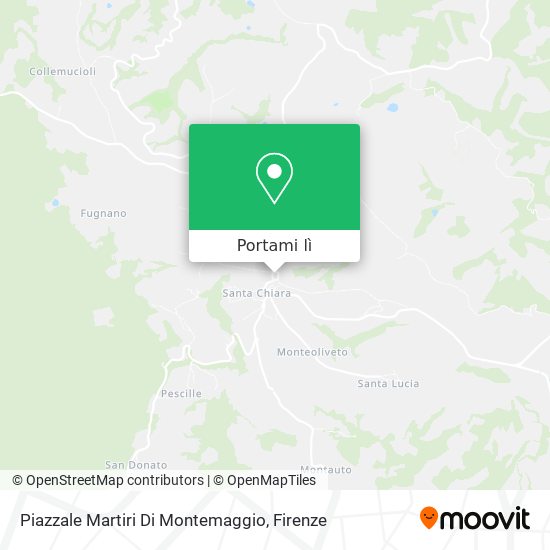 Mappa Piazzale Martiri Di Montemaggio