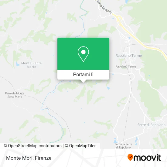 Mappa Monte Mori