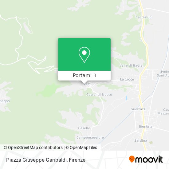 Mappa Piazza Giuseppe Garibaldi