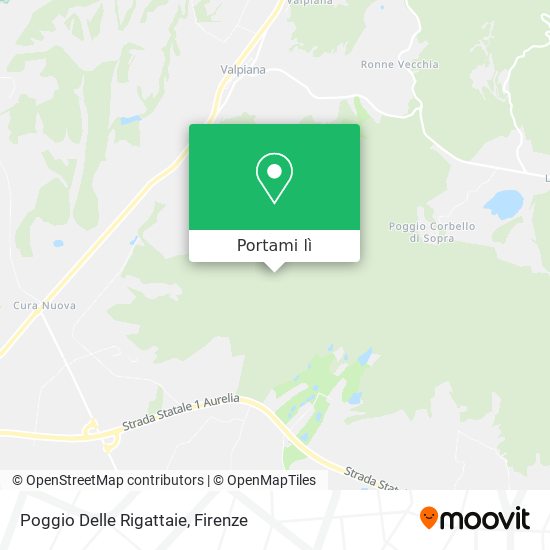 Mappa Poggio Delle Rigattaie