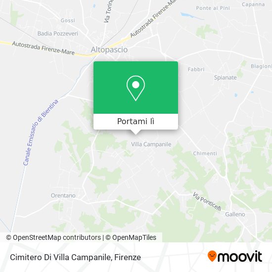 Mappa Cimitero Di Villa Campanile