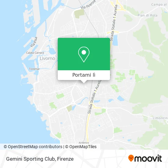 Mappa Gemini Sporting Club
