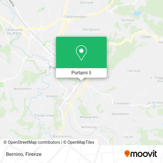Mappa Bernino
