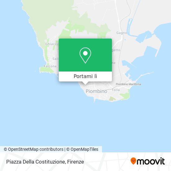 Mappa Piazza Della Costituzione