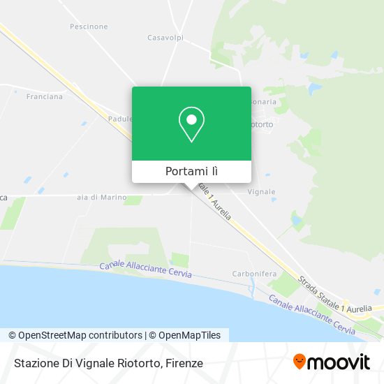 Mappa Stazione Di Vignale Riotorto