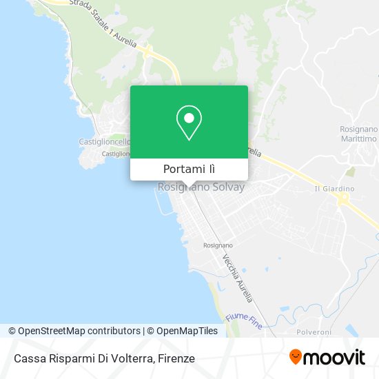 Mappa Cassa Risparmi Di Volterra