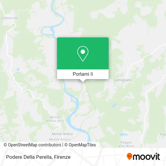 Mappa Podere Della Perella