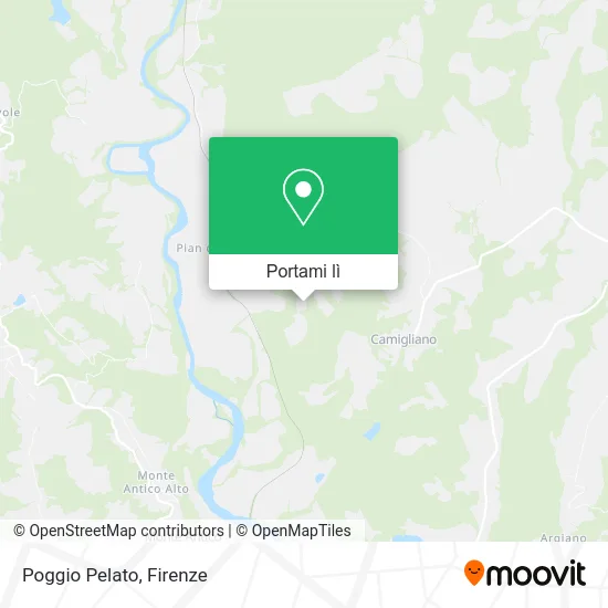 Mappa Poggio Pelato