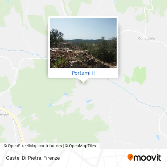 Mappa Castel Di Pietra