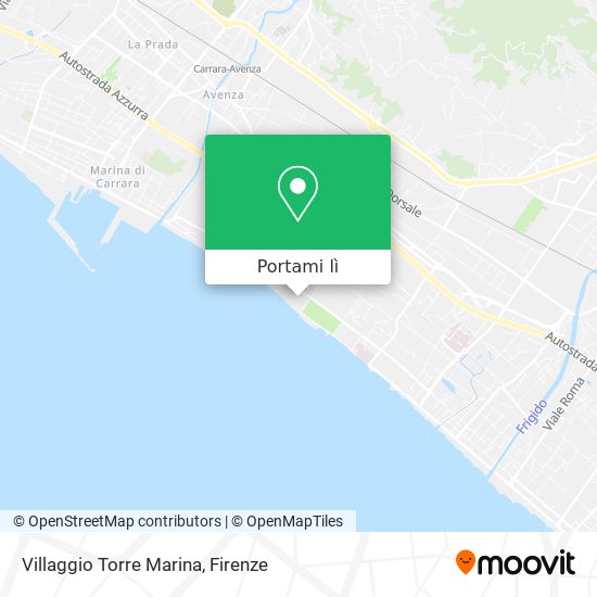 Mappa Villaggio Torre Marina